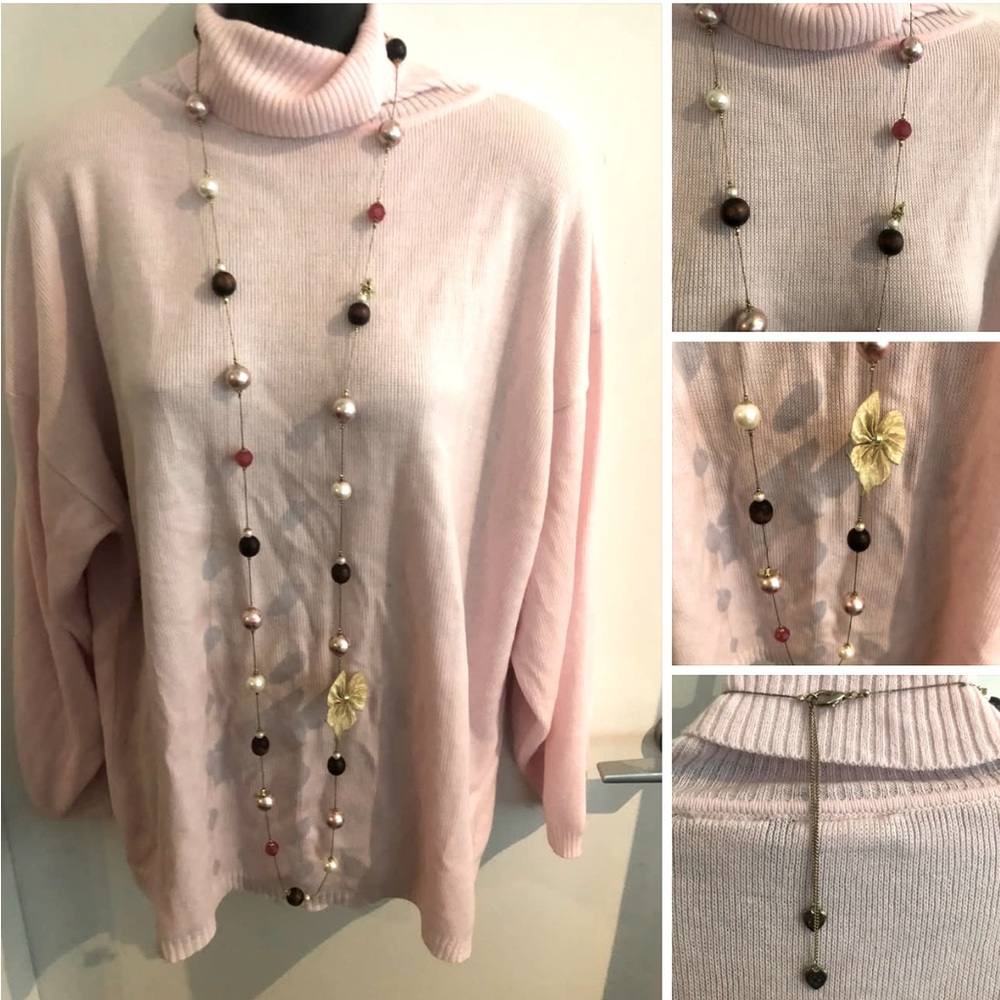 5/$20 B Beads, Bobbles & A Bow Necklace